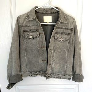 Citizen faded grey denim jacket size small